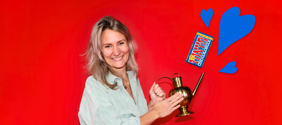 [Merken100 2024] Bibianne Roetert: Tony’s Chocolonely is een impactbedrijf dat chocolade maakt